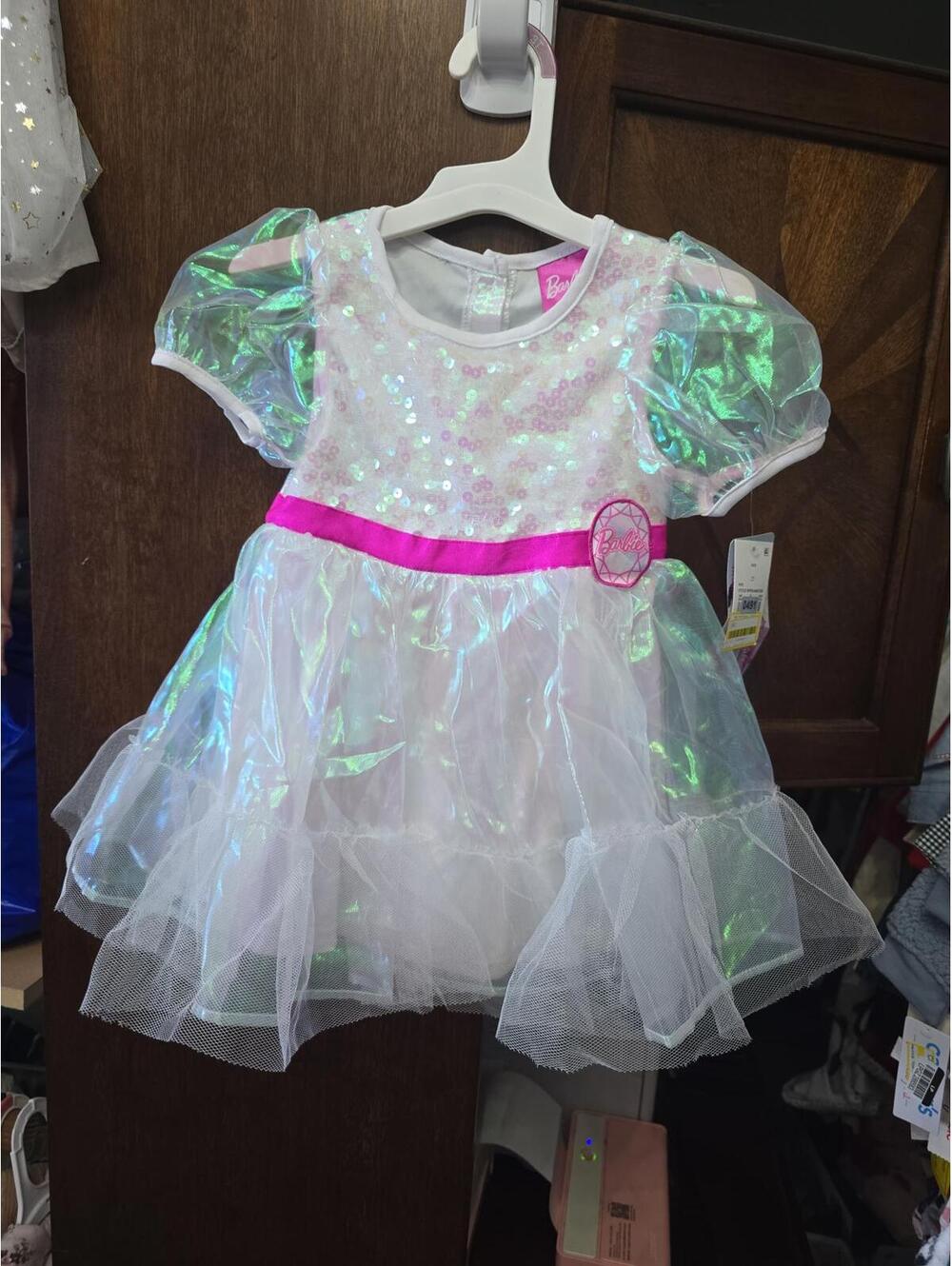 2t brand new barbie dress item 491